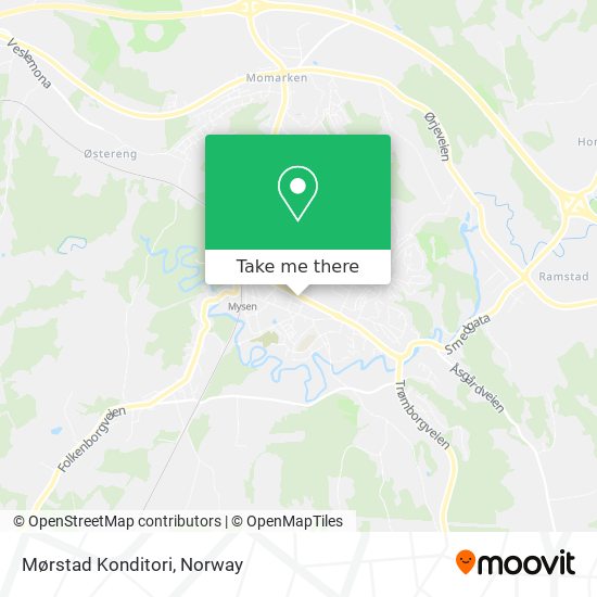 Mørstad Konditori map
