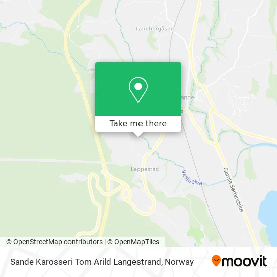 Sande Karosseri Tom Arild Langestrand map