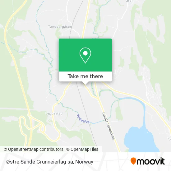 Østre Sande Grunneierlag sa map