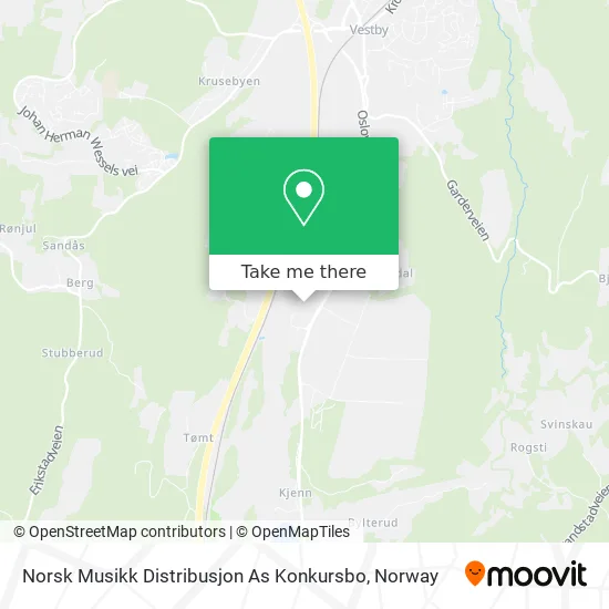Norsk Musikk Distribusjon As Konkursbo map