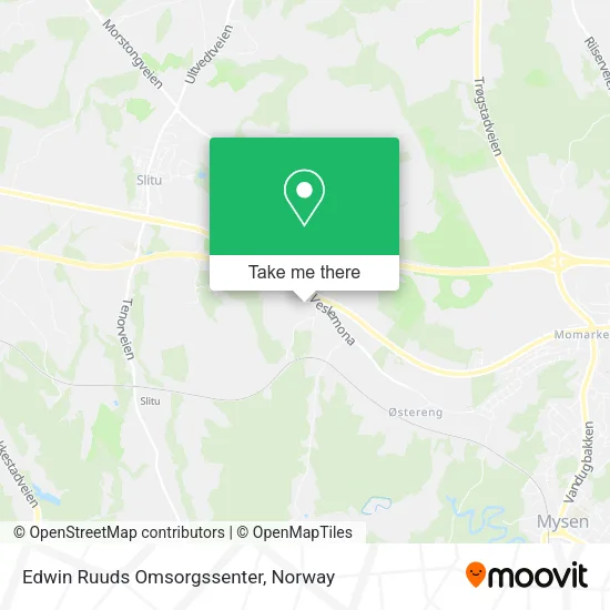 Edwin Ruuds Omsorgssenter map