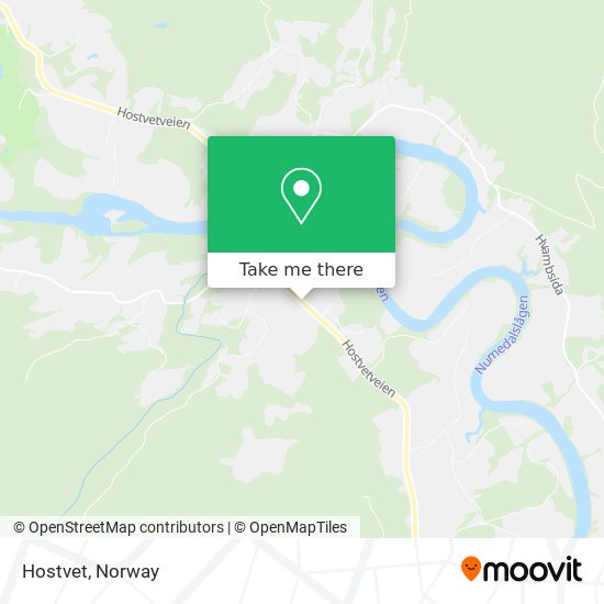 Hostvet map