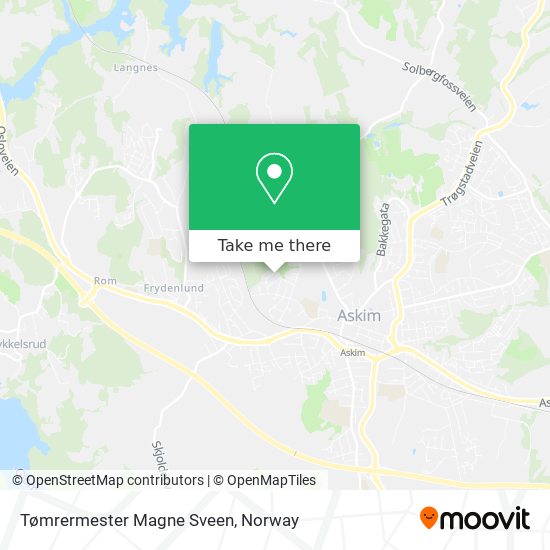 Tømrermester Magne Sveen map
