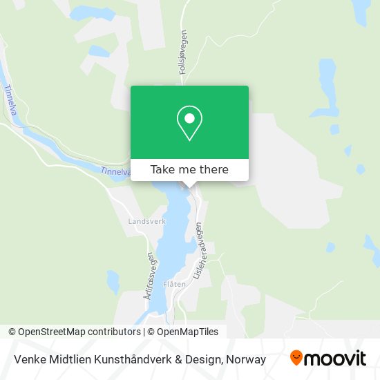Venke Midtlien Kunsthåndverk & Design map