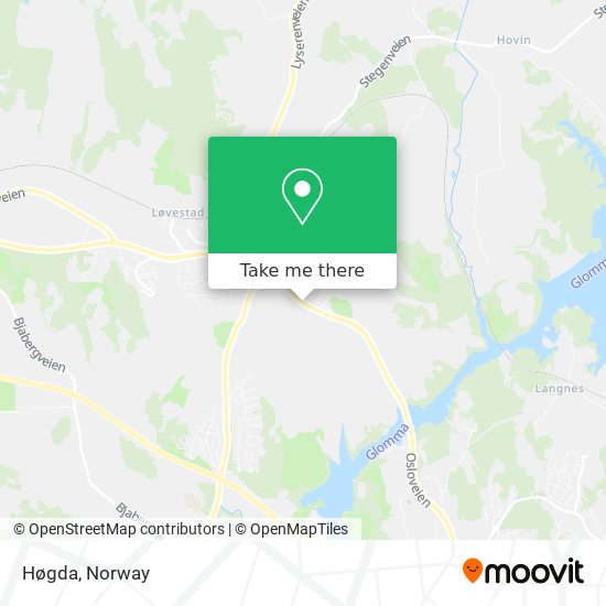 Høgda map