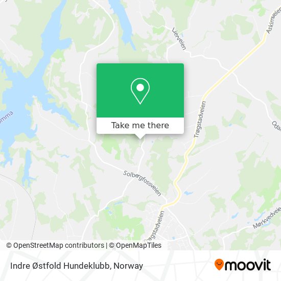 Indre Østfold Hundeklubb map