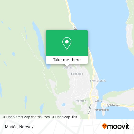 Mariås map