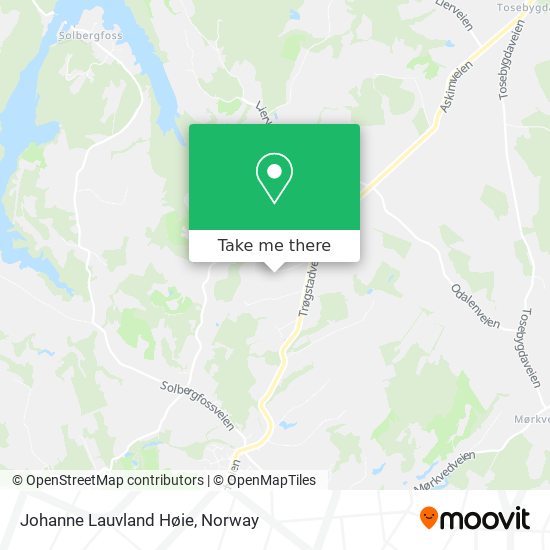 Johanne Lauvland Høie map