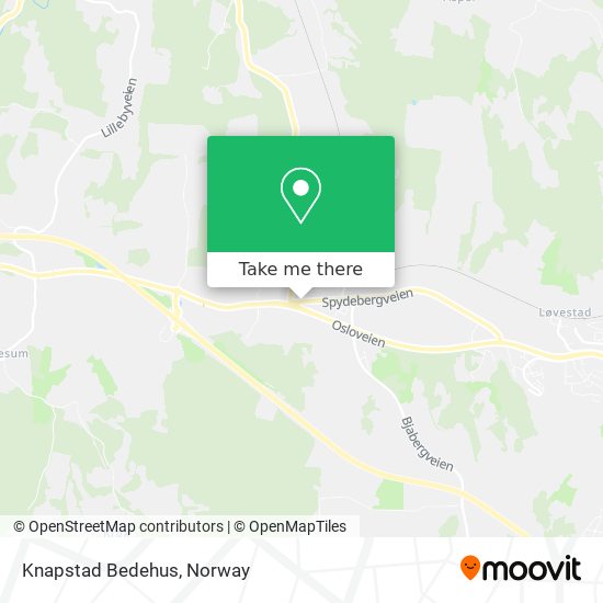 Knapstad Bedehus map