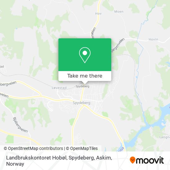 Landbrukskontoret Hobøl, Spydeberg, Askim map