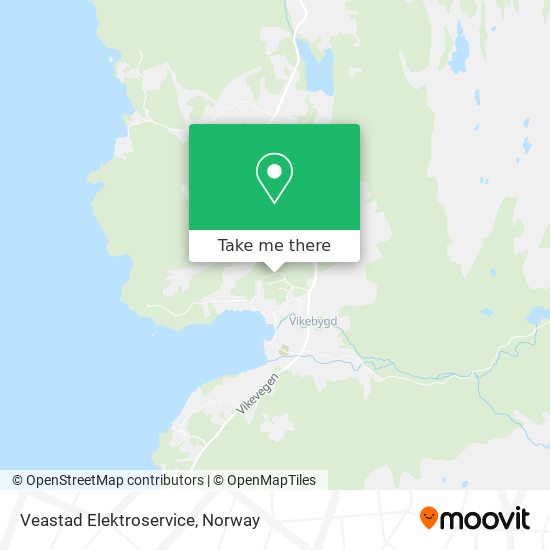 Veastad Elektroservice map