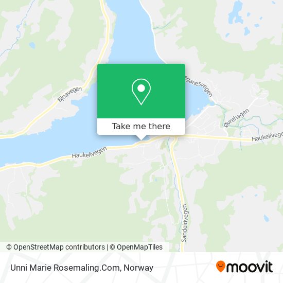 Unni Marie Rosemaling.Com map