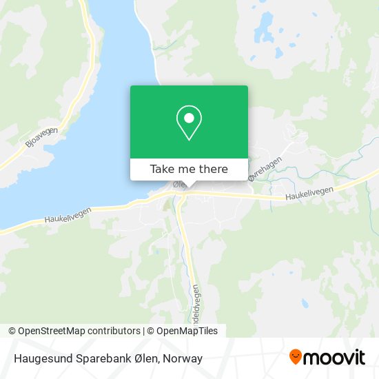 Haugesund Sparebank Ølen map