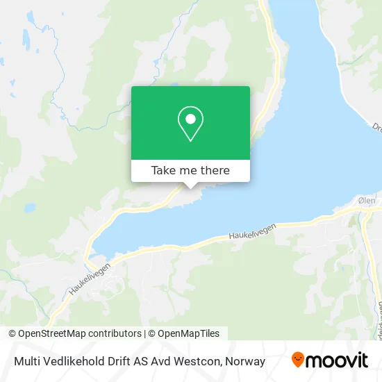 Multi Vedlikehold Drift AS Avd Westcon map