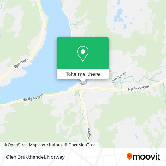 Ølen Brukthandel map