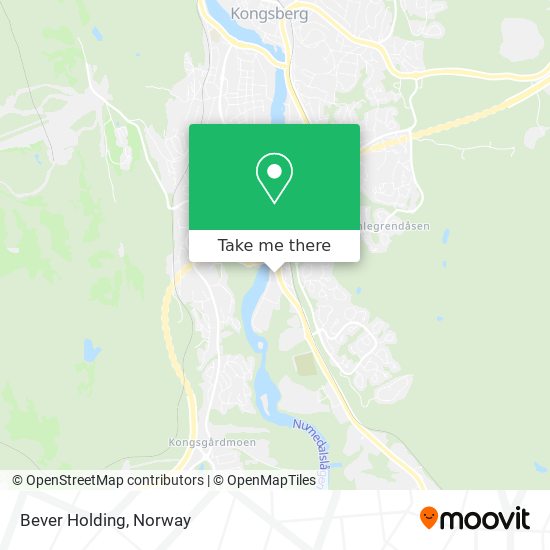 Bever Holding map