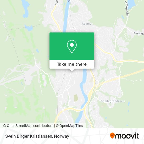 Svein Birger Kristiansen map