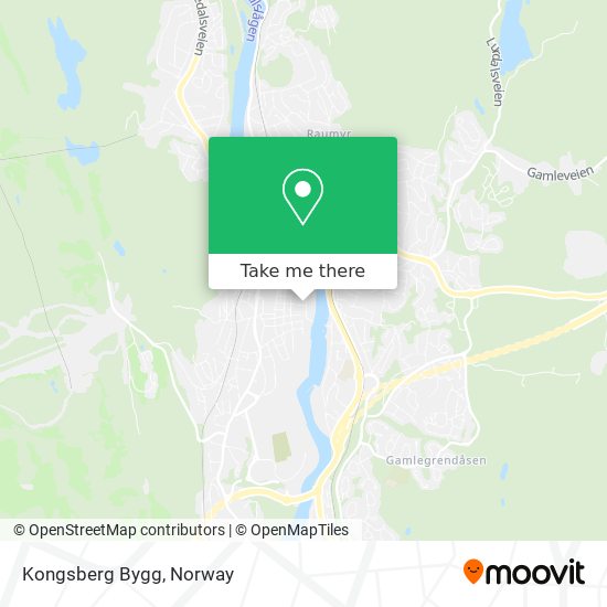 Kongsberg Bygg map