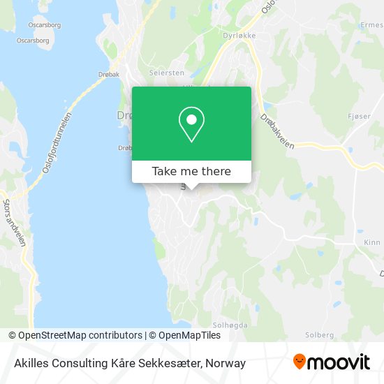 Akilles Consulting Kåre Sekkesæter map