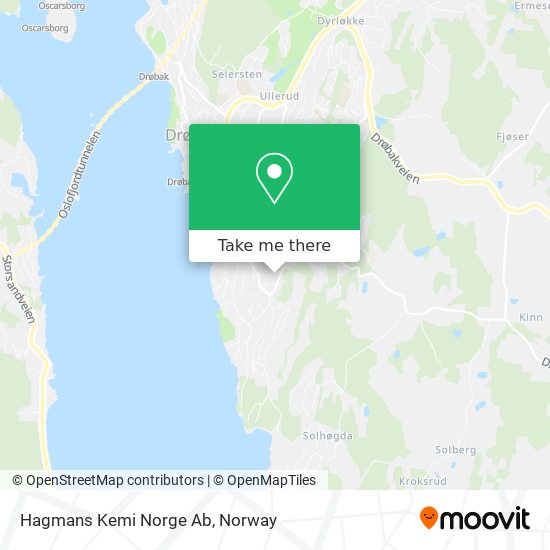 Hagmans Kemi Norge Ab map