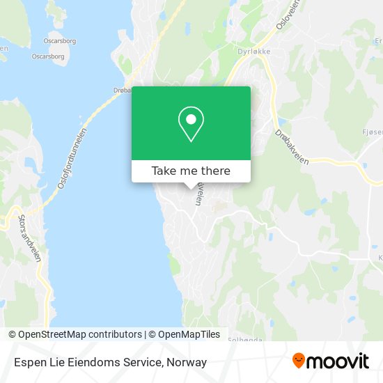 Espen Lie Eiendoms Service map