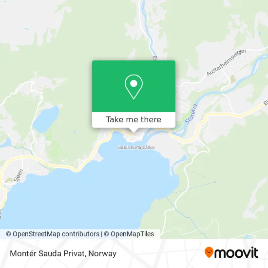 Montér Sauda Privat map