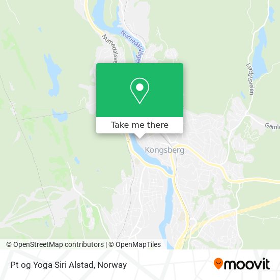 Pt og Yoga Siri Alstad map