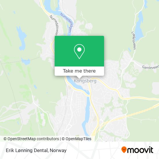 Erik Lønning Dental map