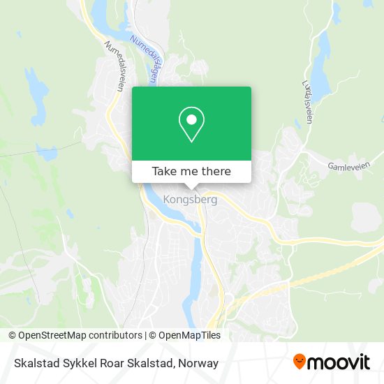 Skalstad Sykkel Roar Skalstad map