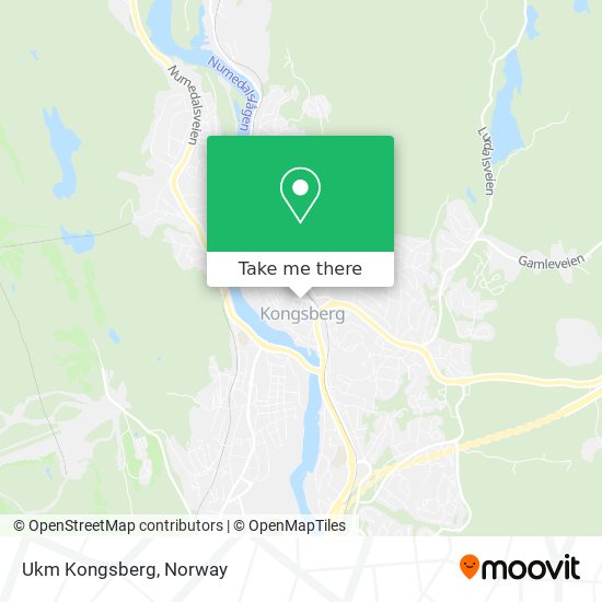 Ukm Kongsberg map