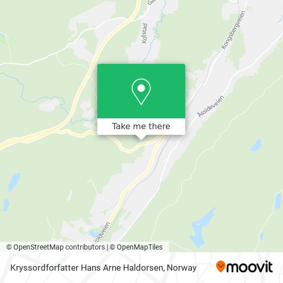 Kryssordforfatter Hans Arne Haldorsen map