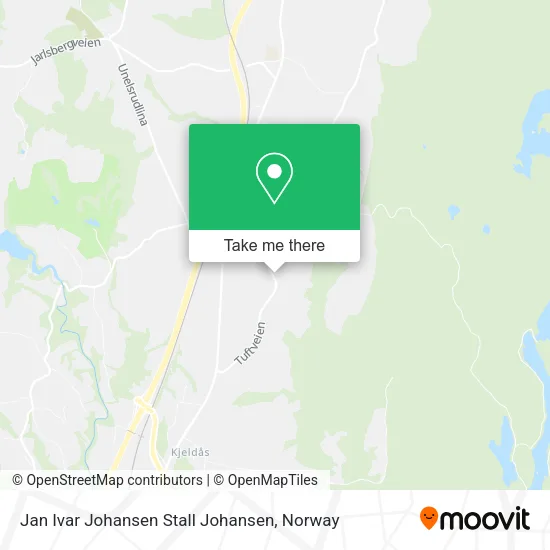 Jan Ivar Johansen Stall Johansen map