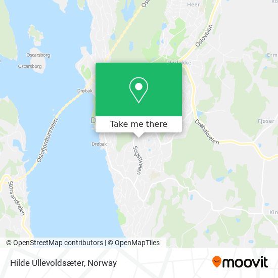 Hilde Ullevoldsæter map