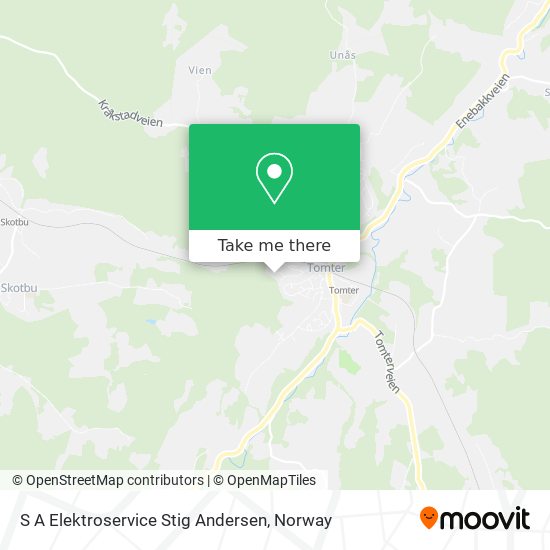 S A Elektroservice Stig Andersen map