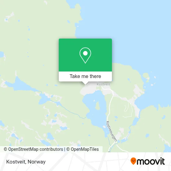 Kostveit map