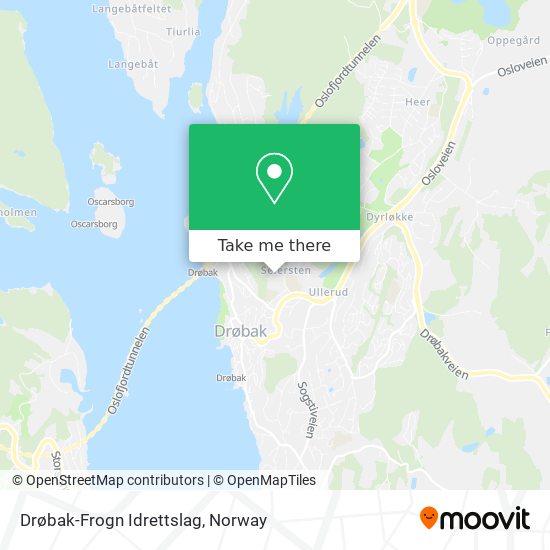 Drøbak-Frogn Idrettslag map