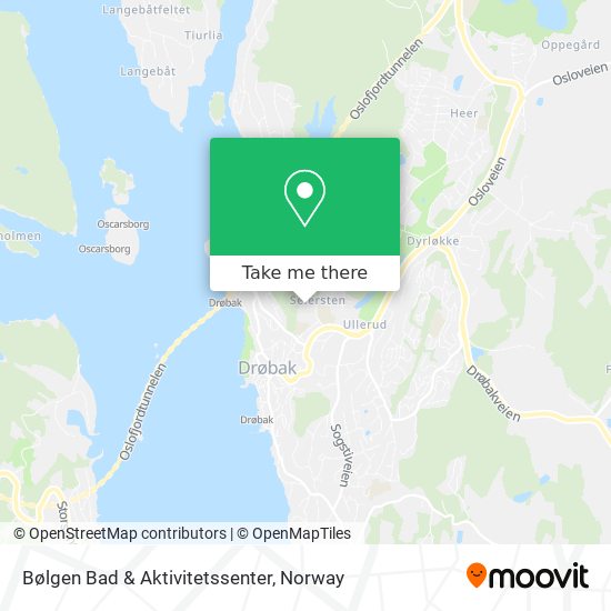 Bølgen Bad & Aktivitetssenter map