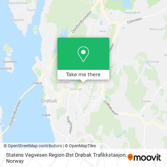 Statens Vegvesen Region Øst Drøbak Trafikkstasjon map