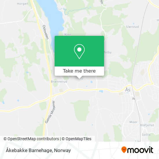 Åkebakke Barnehage map