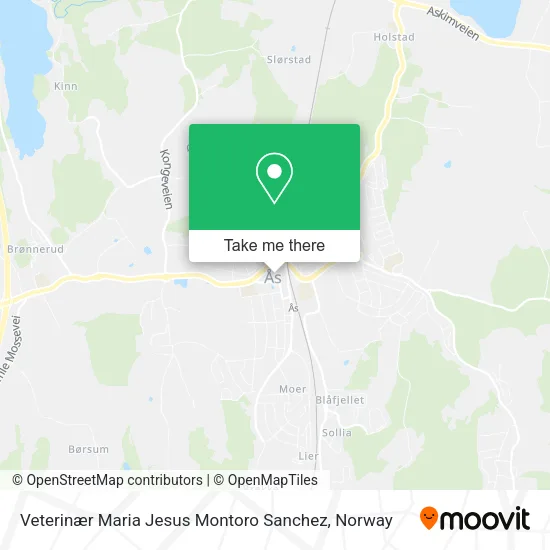 Veterinær Maria Jesus Montoro Sanchez map