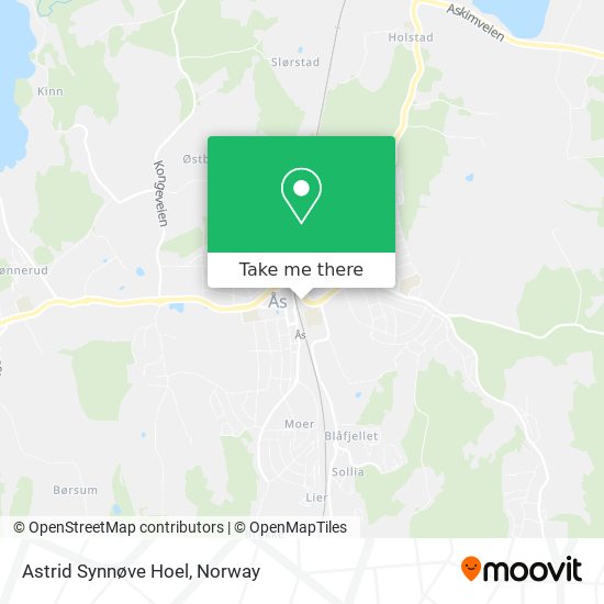 Astrid Synnøve Hoel map