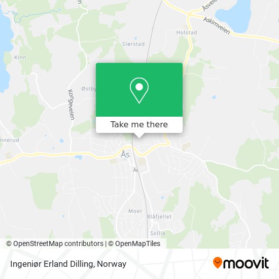 Ingeniør Erland Dilling map