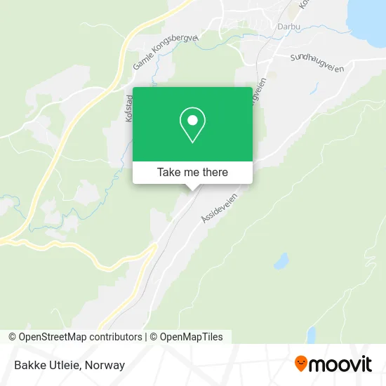 Bakke Utleie map