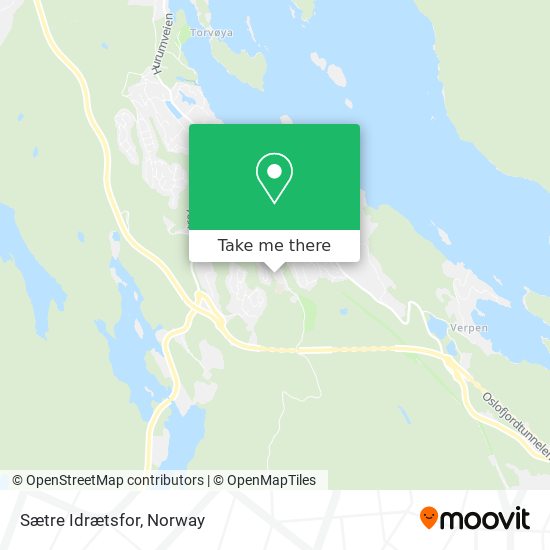 Sætre Idrætsfor map