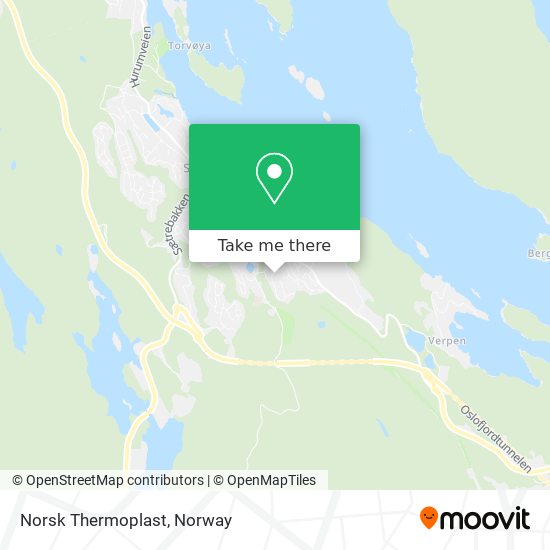 Norsk Thermoplast map