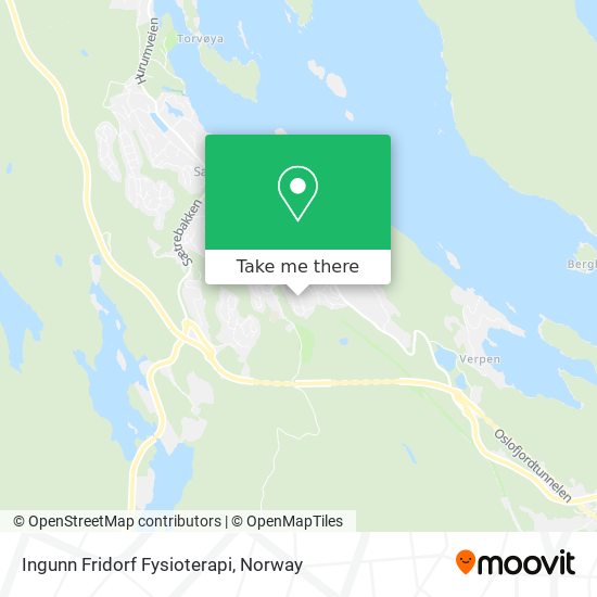 Ingunn Fridorf Fysioterapi map