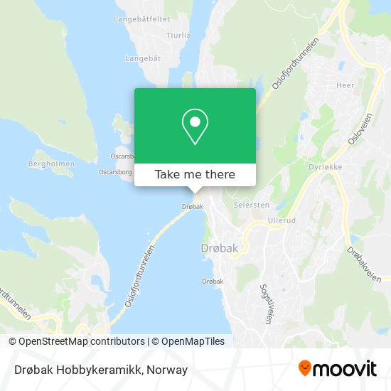 Drøbak Hobbykeramikk map