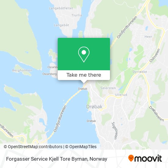 Forgasser Service Kjell Tore Byman map