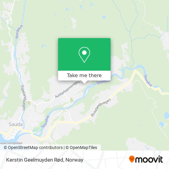 Kerstin Geelmuyden Rød map