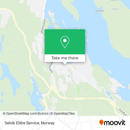 Selvik Eldre Service map